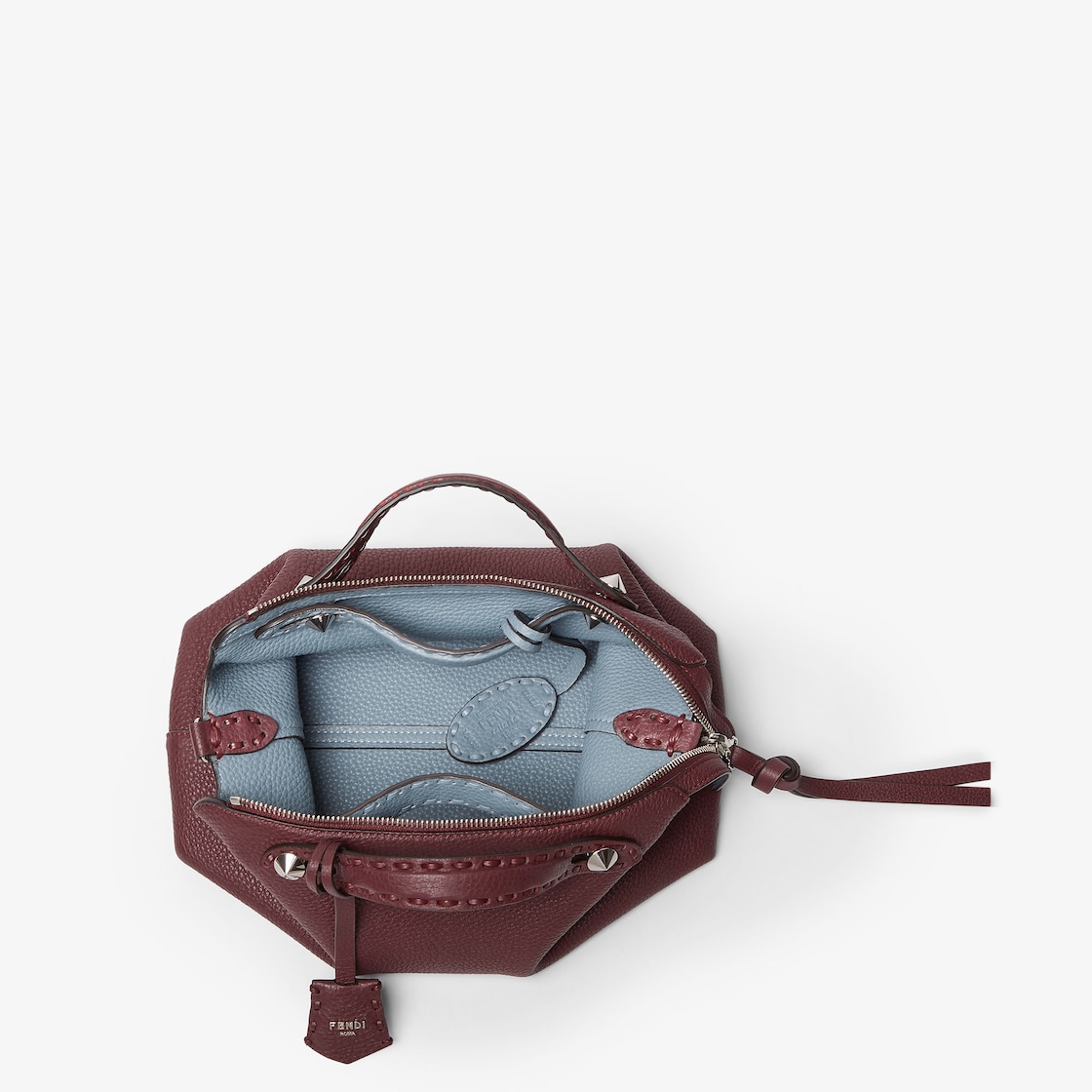 FENDI By The Way Selleria Medium Two-tone Selleria bag with 192 hand-sewn topstitches - Image 2